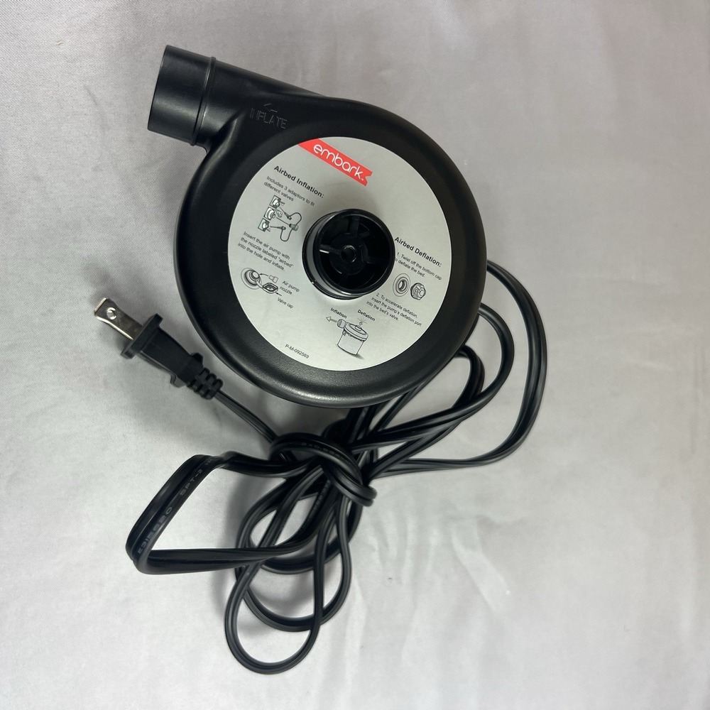 Embark Sidewinder Inflator Model 62055 Air Pump Portable Tested